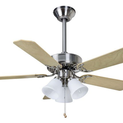 Belaire Combi 42inch Ceiling Fan with Light Brushed Nickel