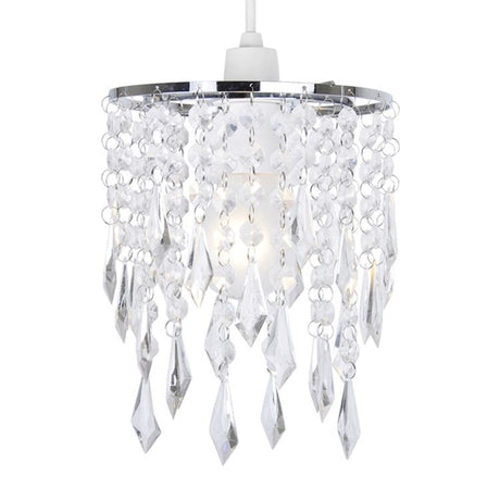 Pendant Shade Clear Acrylic Droplets