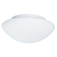 Searchlight Tokyo 2Lt Bathroom Flush - White Opal Glass, IP44