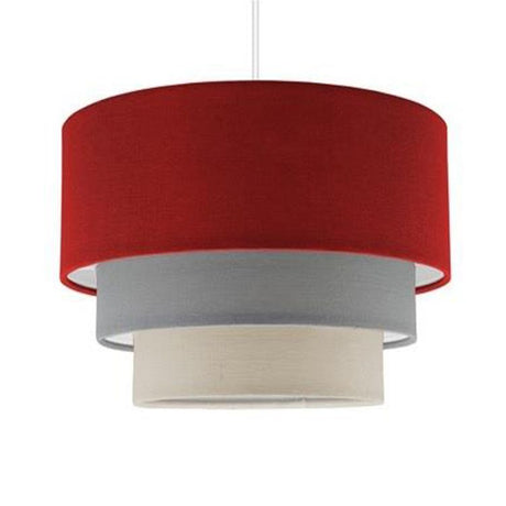 Aztec Pyramid RED 3 Tiered Pendant Shade