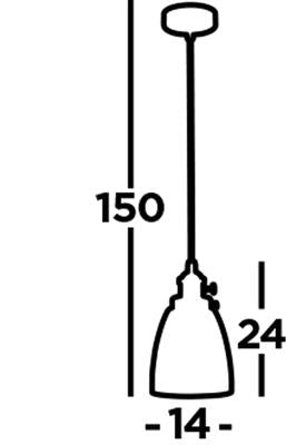 Searchlight Pendant Island 1Lt Aluminum Holder Smoked Glass