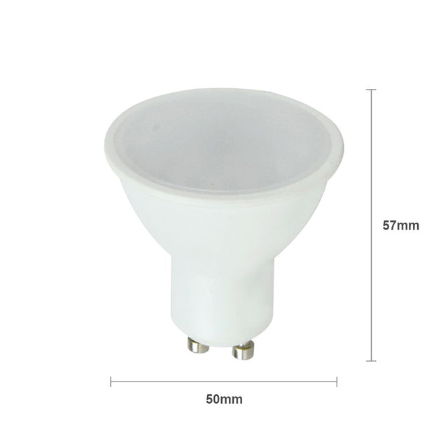 ValueLights 5w SMD LED GU10 Plastic Bodied Bulb 6500K