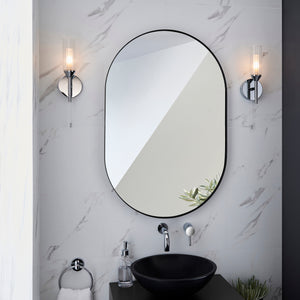 Wensum Wall Light Chrome - Comet Lighting