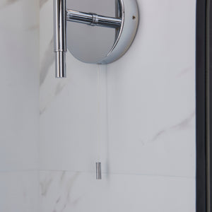 Wensum Wall Light Chrome - Comet Lighting