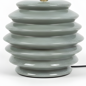 AARTIN Jasper Ceramic Table Lamp - Light Sage Green ( Base Only )