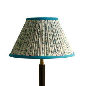 AARTIN 30 cm Blue Willow Cotton Lampshade - Empire  ( Shade Only )