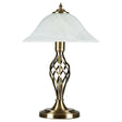 Memphis Twist Brass Table Lamp