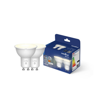Nordlux GU10 LED Smart 37 Degree 4.7w CCT 420lm Dimmable - Comet Lighting