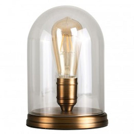 Antique Edison Bulb Table Lamp Aged Brass E27 60W ES GLS
