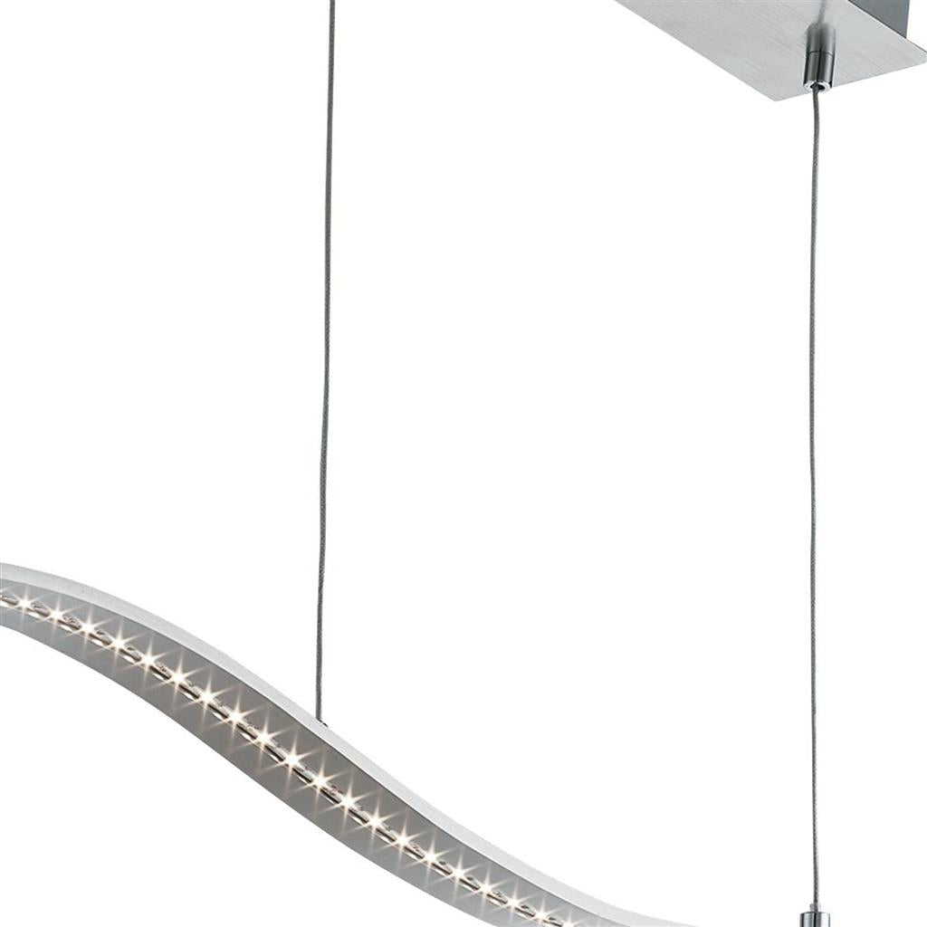 Wing Bar Pendant - Satin Silver Metal - Comet Lighting