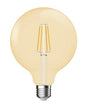 Deco E27 | G95 | Dim | 2500 Kelvin | 400 Lumen | Light Bulb | Gold colour - Comet Lighting