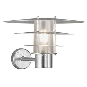 Nordlux Bastia 35 Outdoor Wall Light Galvanised - Comet Lighting