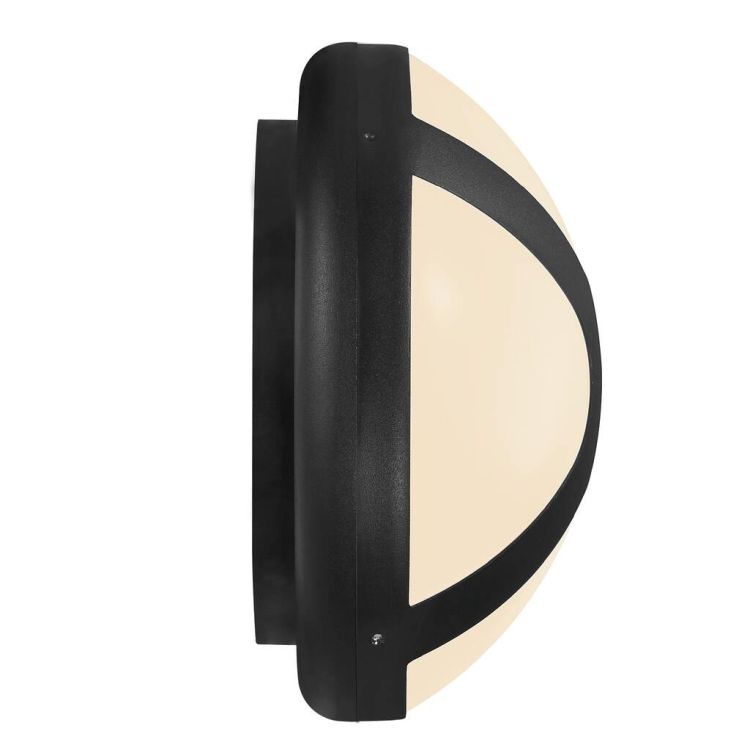 Nordlux Cross 25 Outdoor Wall Light Black - Comet Lighting