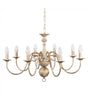 Gothica Flemish Style 8 Way Celling Light White