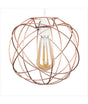 Rutherford Atom Copper Painted NE Pendant
