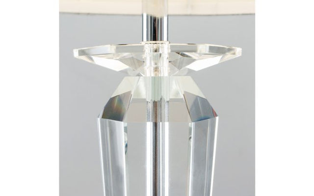 Davenport Extra Large K9 Crystal Table Lamp (NO SHADE)