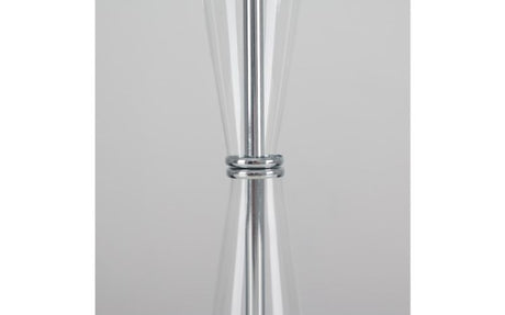Bishop Hourglass Chrome Table Lamp (NO SHADE)