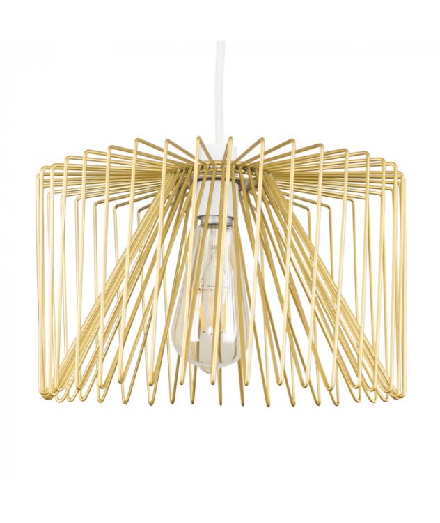 Amadeus Wire Non Electric Pendant Shade Gold