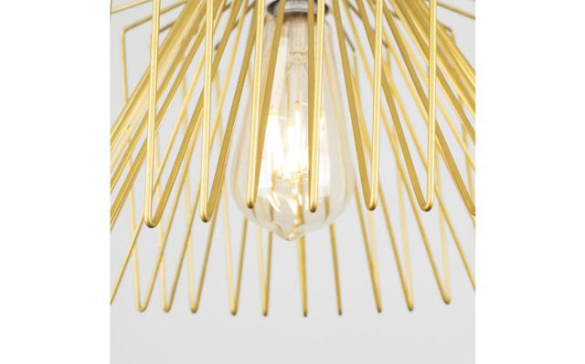 Amadeus Wire Non Electric Pendant Shade Gold