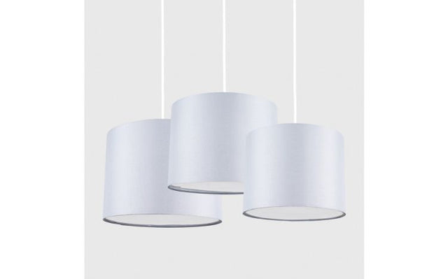 Set Of 3 Torbery Nesting NE Pendants With Diffusers Grey