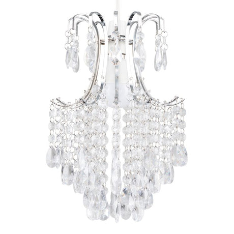 Donah Pendant Shade With Clear Acrylic Droplets