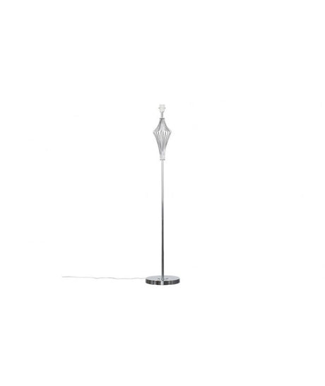 Jaspa Polished Chrome Wire Floor Lamp (BASE ONLY)