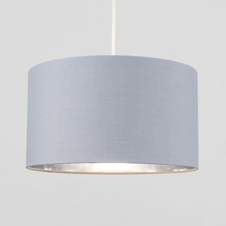 Reni Large Pendant Shade In Grey And Chrome