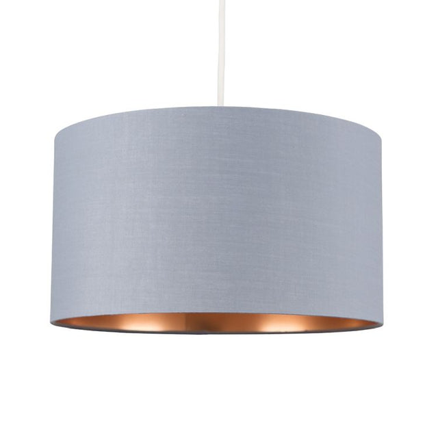 Reni Large Pendant Shade In Grey And Copper