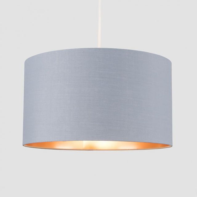 Reni Large Pendant Shade In Grey And Copper
