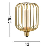 Drum Lamp - Gold Metal - Comet Lighting