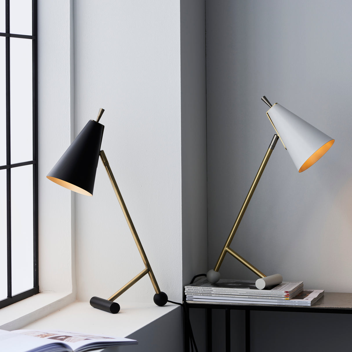 Shanano Task Lamp Matt Black