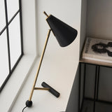 Shanano Task Lamp Matt Black - Comet Lighting