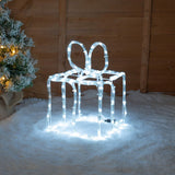 IP44 30cm LED Gift Bow Light With 120 Cool White Lights