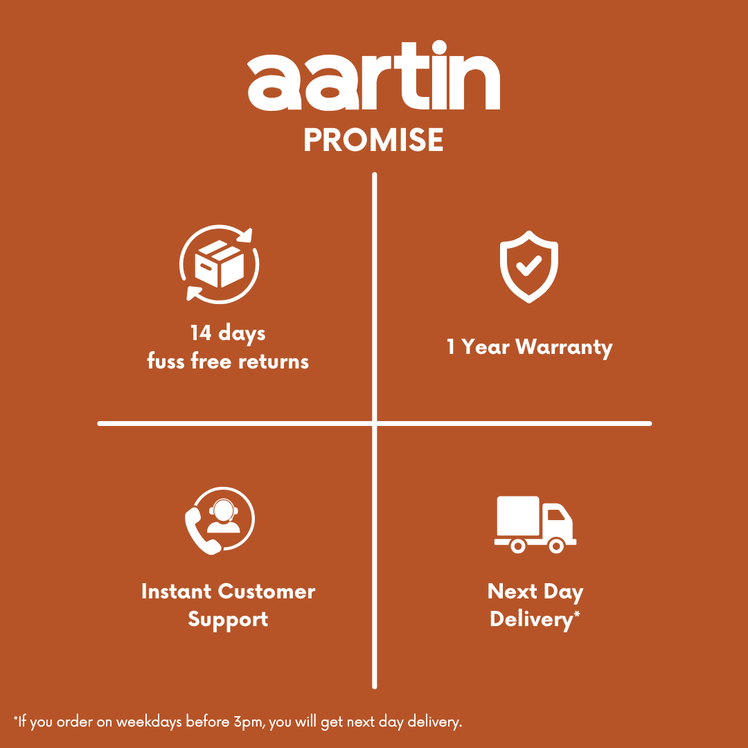 AARTIN 45 CM AUTUMN LEAVES STRAIGHT EMPIRE GATHERED LAMPSHADE IN COTTON