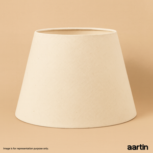 AARTIN NATURAL LINEN STRAIGHT EMPIRE ROLLED LAMPSHADE