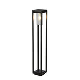 Porlock 1Lt Outdoor Post Black - 900mm - Comet Lighting