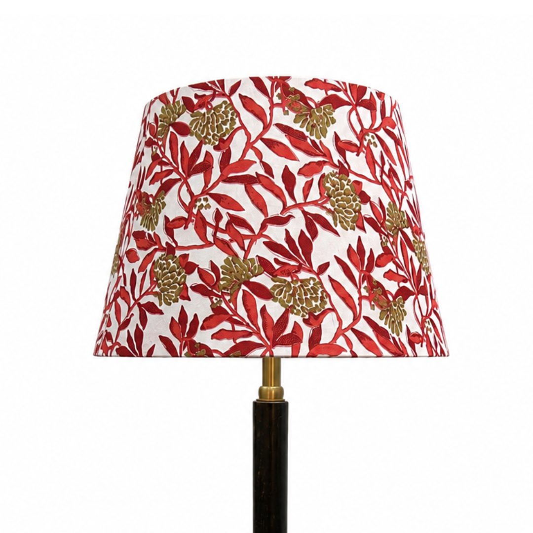 AARTIN 40 CM Maple Blossom Cotton Lampshade - Straight Empire ( Shade Only )