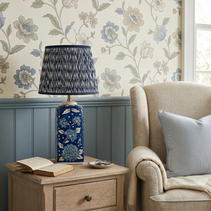 Blue Chevrons lampshade