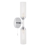 Wensum 2Lt Wall Light Chrome