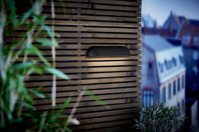 Nordlux Front 36 Outdoor Wall Light Black