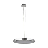 Lexi Pendant - Chrome Metal & Crushed Ice Effect Glass - Comet Lighting