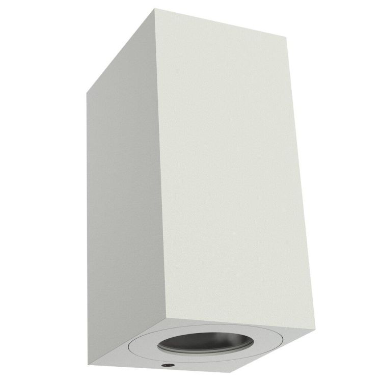 Nordlux Canto Maxi Kubi 2 Outdoor Wall Light White - Comet Lighting