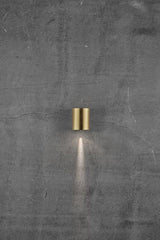 Nordlux Canto 2 Outdoor Wall Light Brass - Comet Lighting