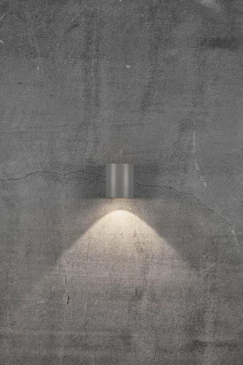 Nordlux Canto 2 Outdoor Wall Light Grey