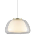Nordlux Jelly Pendant Ceiling Light Clear/Opal