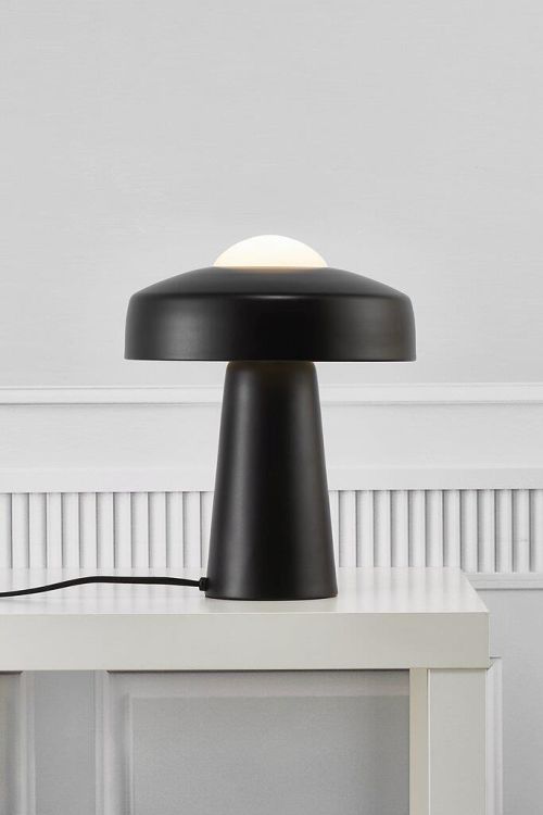 Nordlux Time Table Lamp Black/Opal