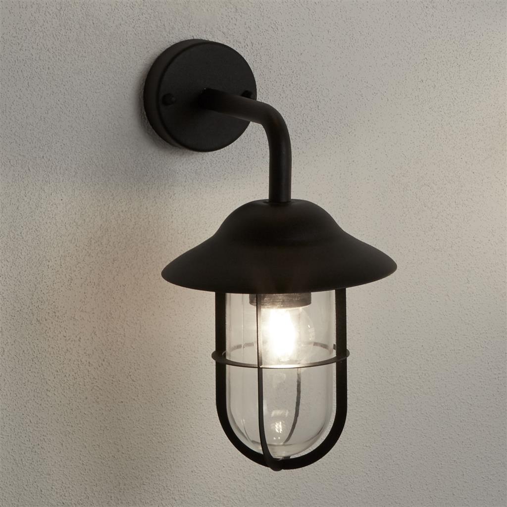 Searchlight Toronto Matt Black Outdoor Wall Lantern