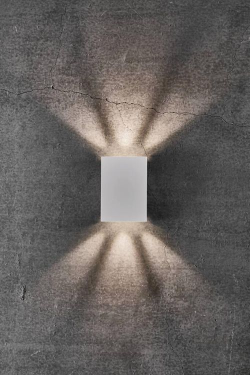Nordlux Fold 10 Wall Light White/Clear