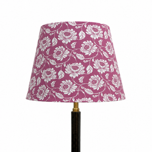 AARTIN 45 CM Peony Petals Cotton Lampshade - Straight Empire ( Shade Only )