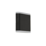 Ottawa Outdoor LED Up/Down Wall Light - Matt Black - Comet Lighting